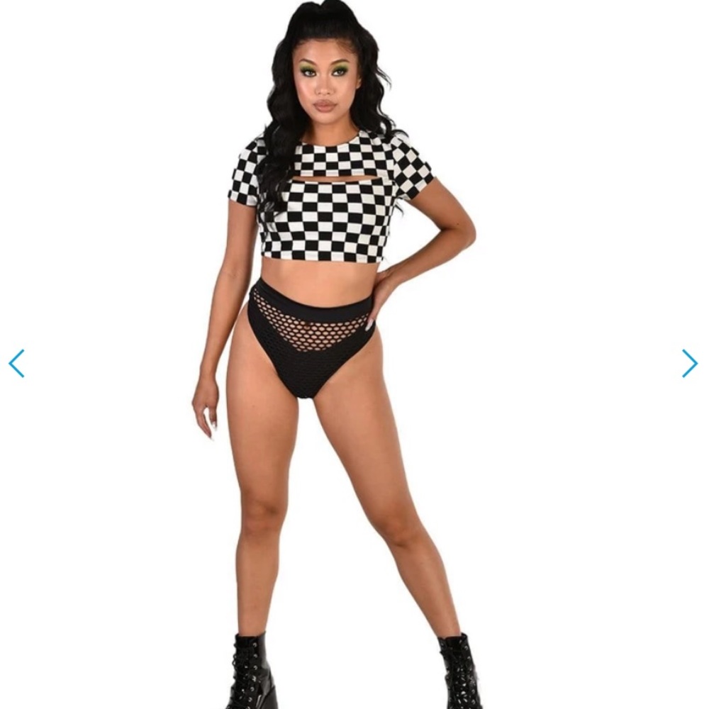 Fishnet rave bottoms